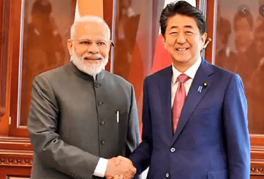 भारत र जापानका प्रधानमन्त्रीबीच फोनवार्ता