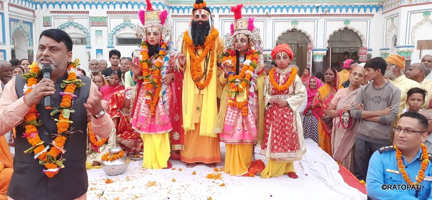 जनकपुरमा विवाहपञ्चमीको रौनकः सिताराम विवाहको विधि आरम्भ (फोटोफिचर)