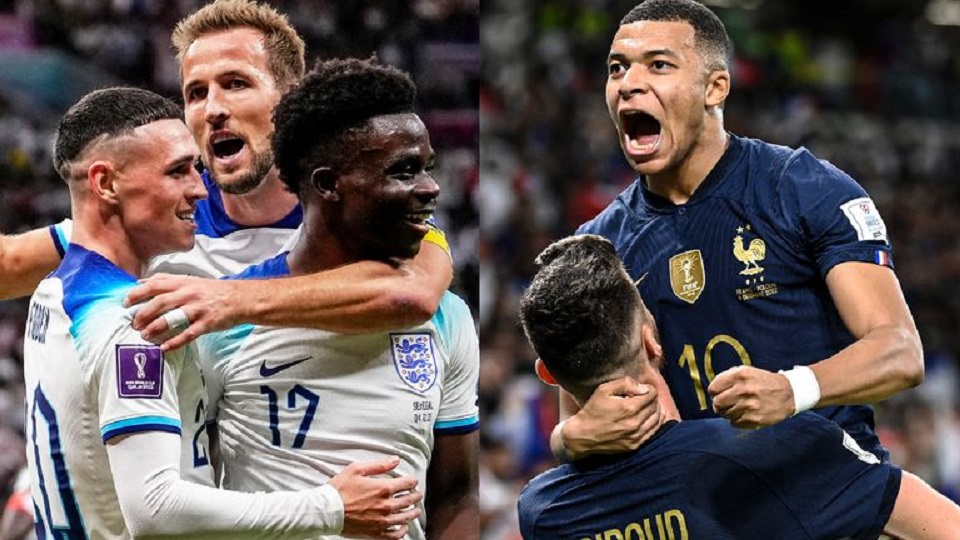 England and France ready for historic quarter-finals