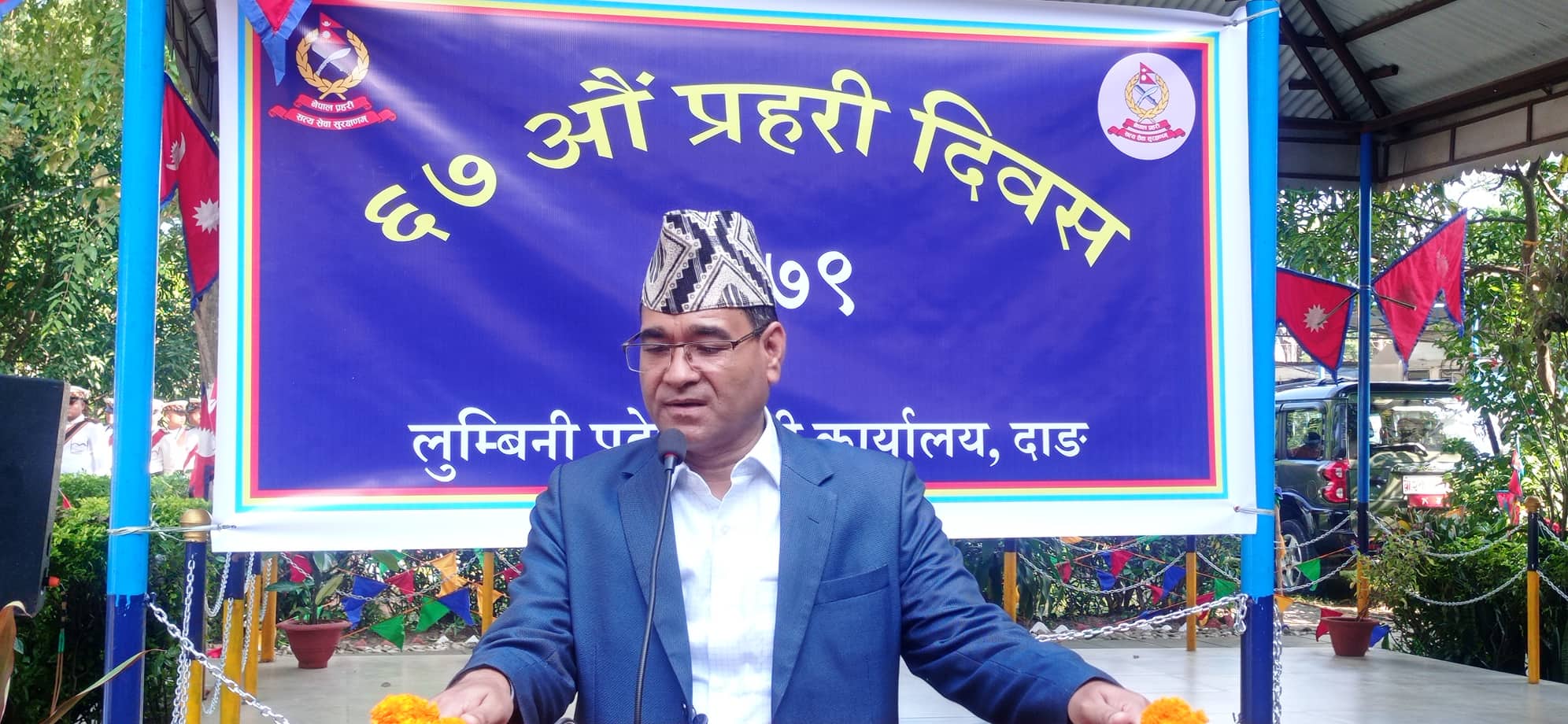 लुम्बिनीमा छिट्टै प्रदेश प्रहरी संगठन बन्छ : मुख्यमन्त्री केसी