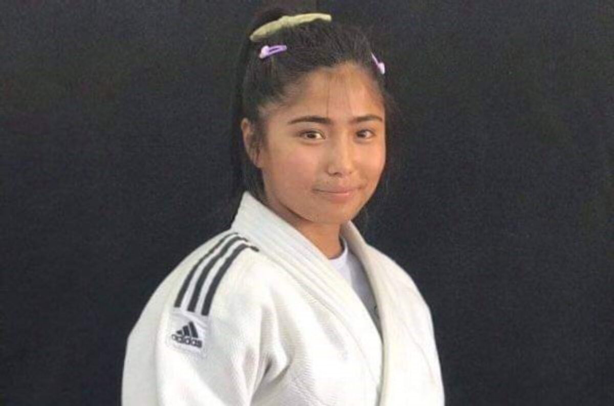 Soniya competing with Russian player Irina in judo on July 24