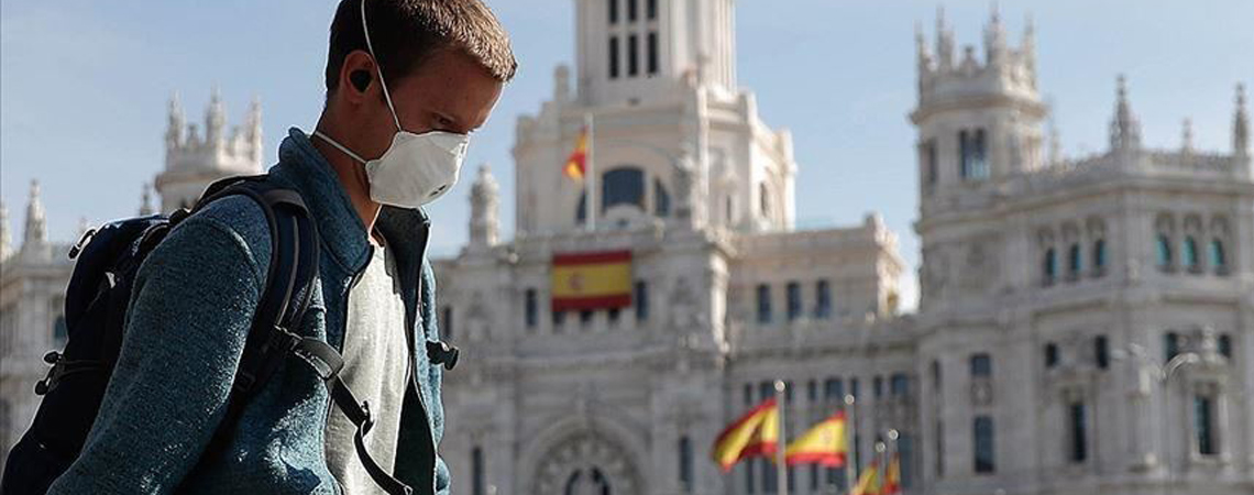 स्पेनमा एकैदिन ९१३ ले ज्यान गुमाए, अहिलेसम्म साढे ७ हजार बढीको मृत्यु