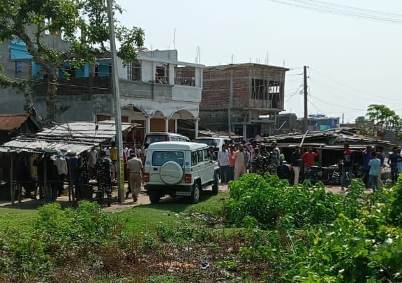 भारतीय  एसएसबीद्वारा दशगजामा तीन राउन्ड हवाई फायर