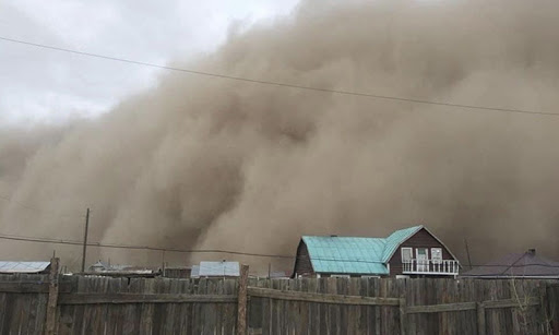 At least 6 killed in dust, snow storms in Mongolia