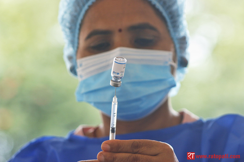 Over 600 thousand people get first shot of vaccine against COVID-19 in Sudurpaschim