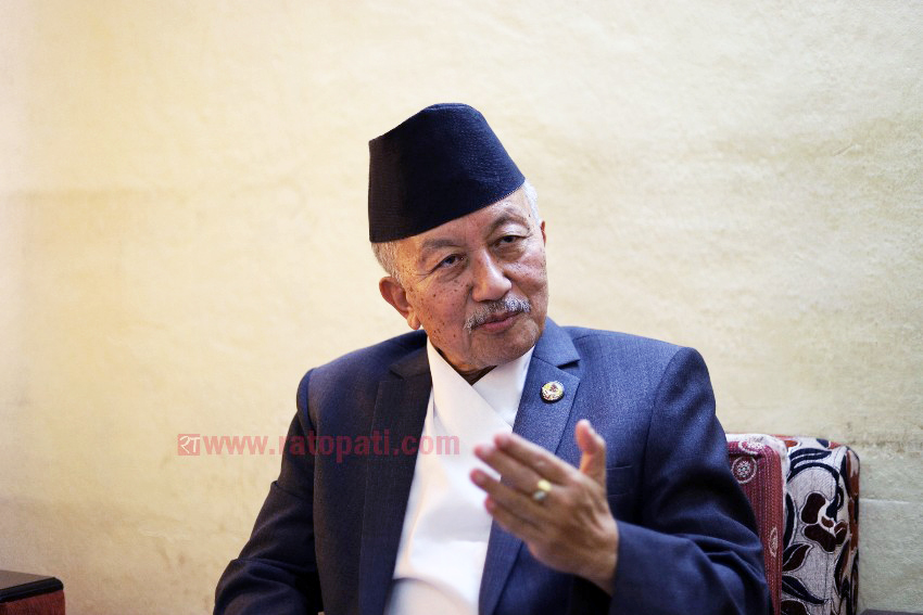 UML leader Nembang to file candidacy for post of senior Vice-Chairman
