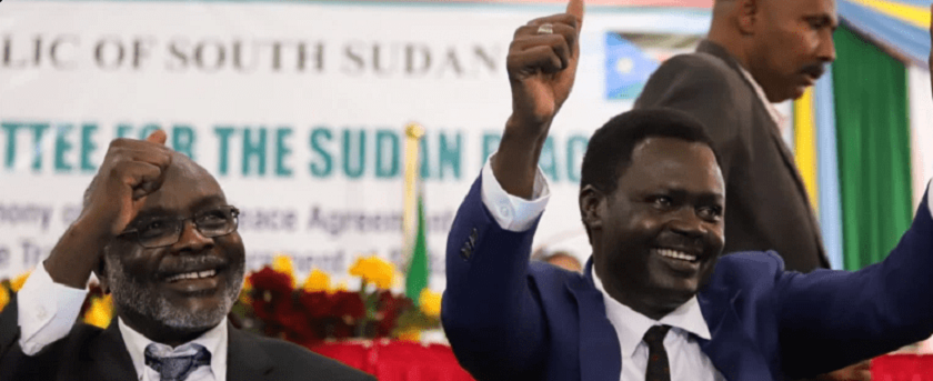सुडान सरकार र विद्रोही नेताहरूबीच युद्ध अन्त्यका लागि सम्झौतामा हस्ताक्षर
