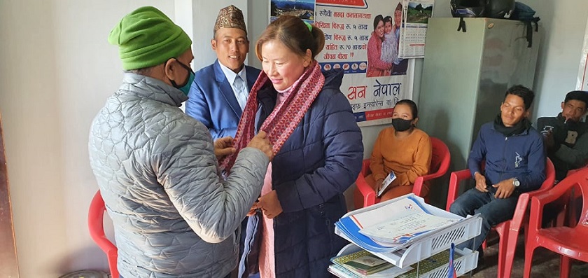 सन नेपाल लाइफको अभिकर्ता सम्मान र बीमा जागरण कार्यक्रम सम्पन्न