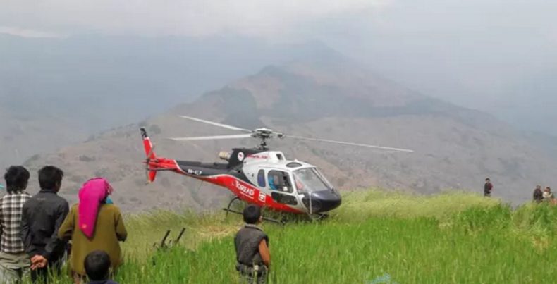 गर्भवती तथा सुत्केरीको हवाई उद्धार प्रभावकारी