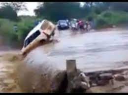 Three persons go missing when rivulet sweeps away a vehicle