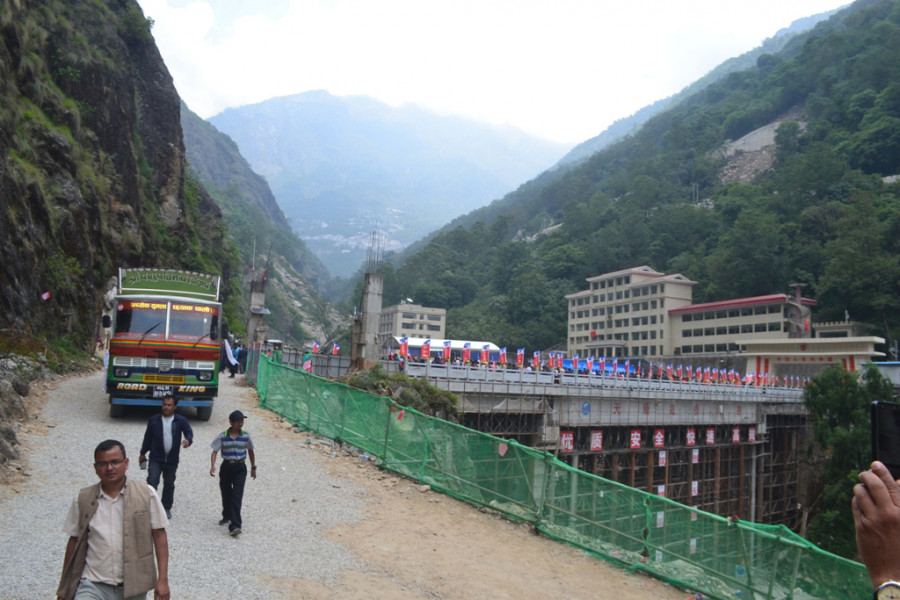 Medical assistance from China arriving Tatopani today