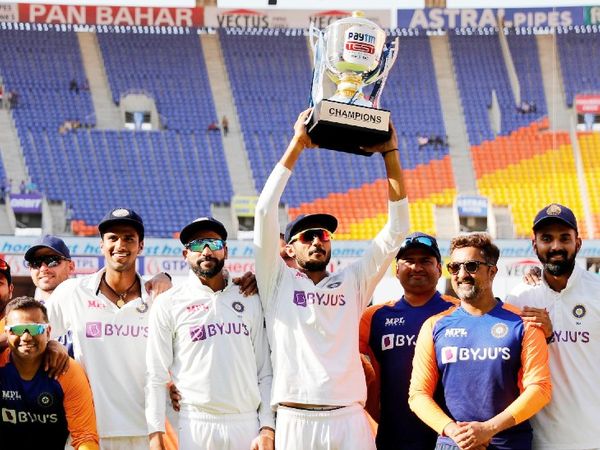 इंङल्यान्डविरुद्धको टेस्ट शृंखला भारतको पोल्टामा