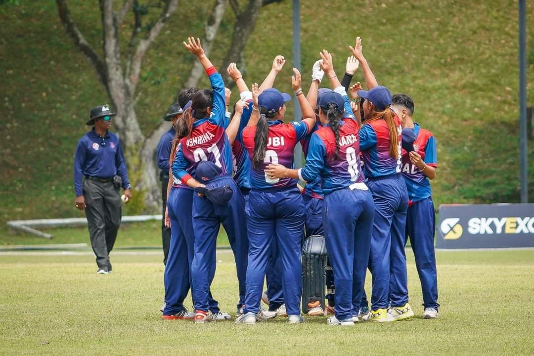 Nepal earns position in semi-finals of ACC Women's T20 Championship