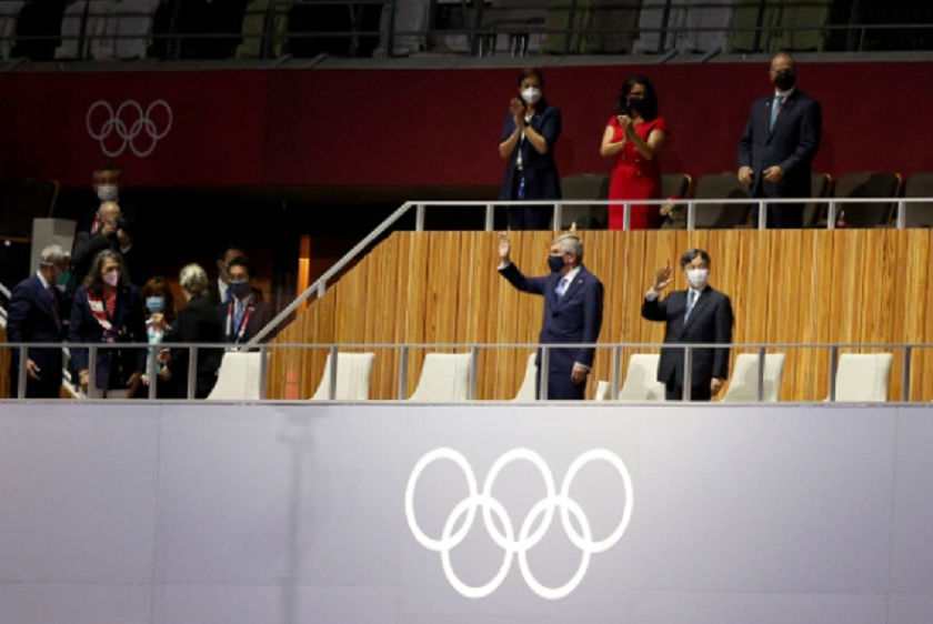 ओलम्पिक उद्घाटनका लागि रंगशालामा पुगे भिभिआइपी
