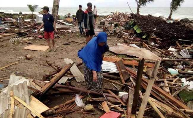 A tsunami following a volcanic eruption killed at least 168