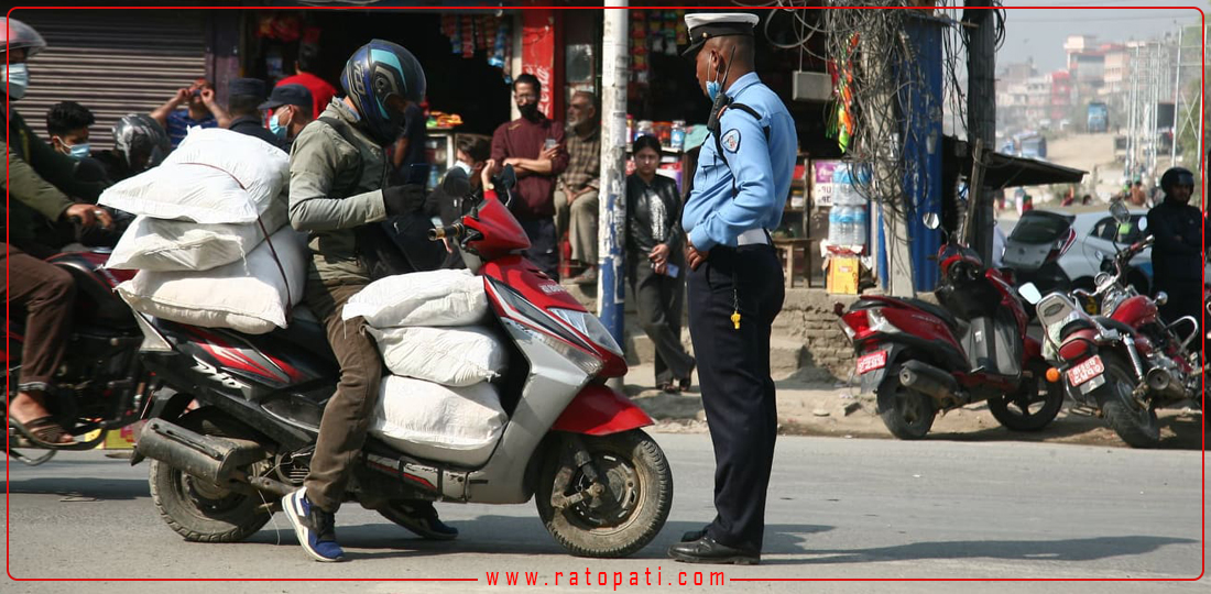 Security personnel in action in capital from early morning