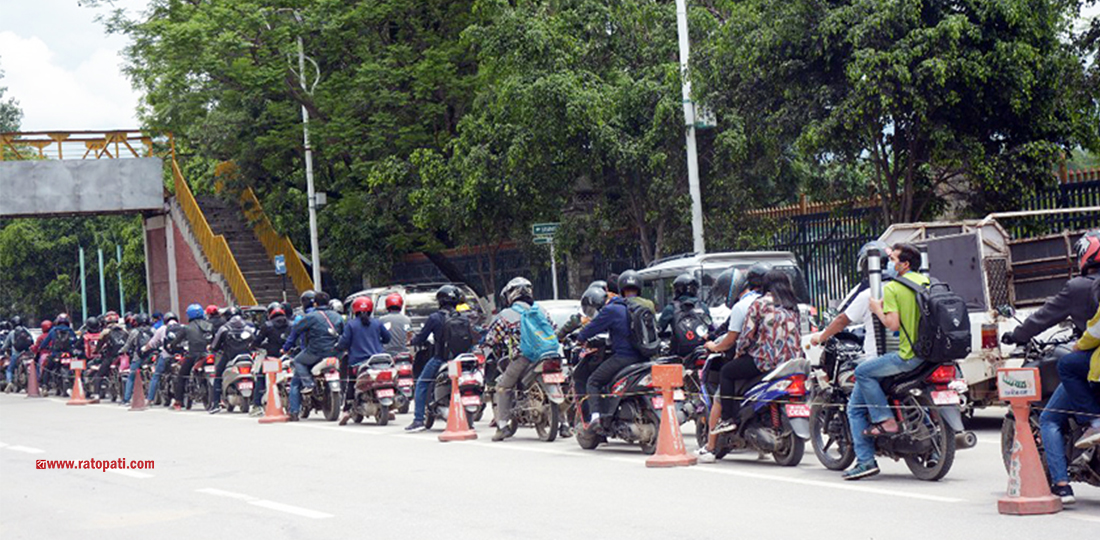 With eased restriction orders, Kathmandu reports rise in traffic  (Photo Feature)