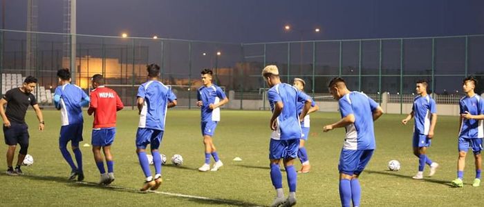 Nepal lost to Qatar in AFC U-23 Championship
