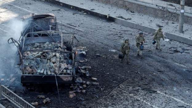 युक्रेनको तेस्रो ठूलो शहरमा रुसी सेना छिर्न सकेन