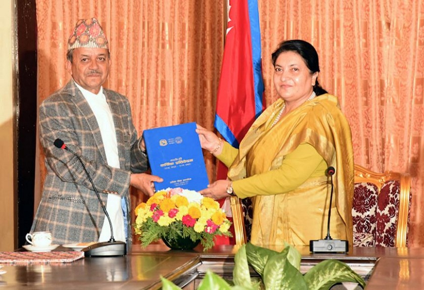 PSC submits annual report to President