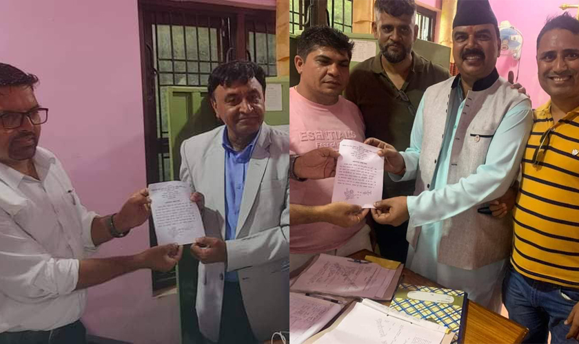 एउटै निर्वाचन क्षेत्रमा एमालेका २ उम्मेदवारको मनोनयन दर्ता