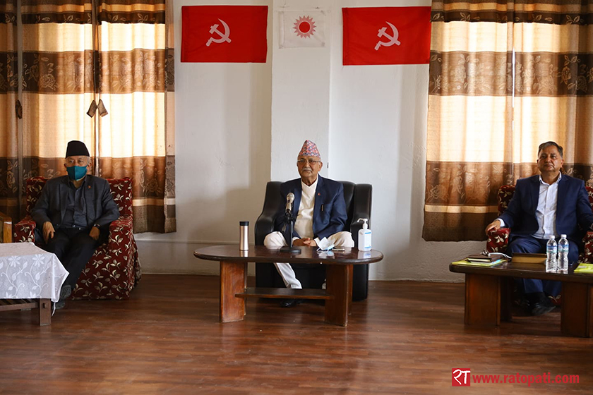 एमाले केन्द्रीय कमिटी बैठक बस्दै, माधव नेपालसहितलाई कारबाहीको तयारी