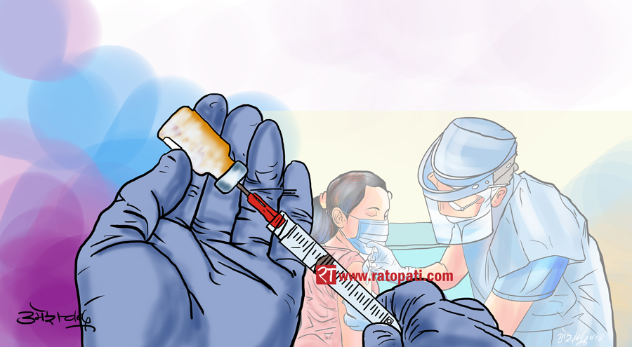 KMC launches Dashain-focused COVID-19 vaccination drive