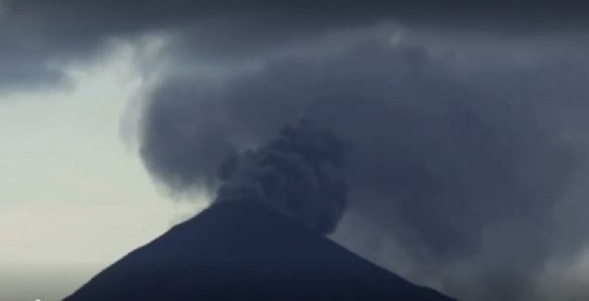 निकारागुवाको चिनान्डेगा शहर ज्वालामुखीको धुलोले ढाकियो