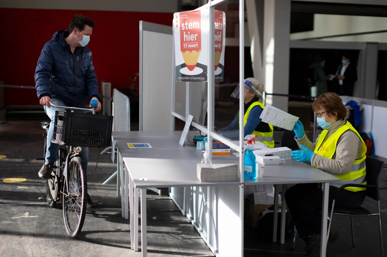 Dutch vote in Covid-dominated election