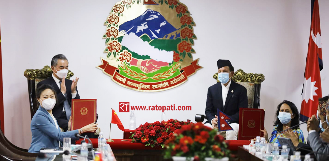 नेपाल-चीन सम्झौता : चाइना–नेपाल रेल्वेदेखि अरनिको राजमार्ग मर्मतसम्म