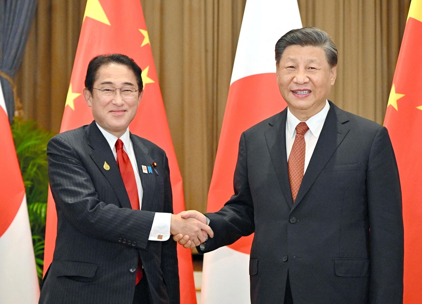 जापानका प्रधानमन्त्रीद्वारा चिनियाँ राष्ट्रपतिसमक्ष ‘गम्भीर चासो’ व्यक्त