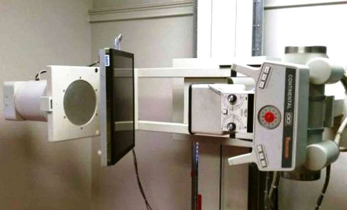 X-ray machine gathering dust in Primary Health Post