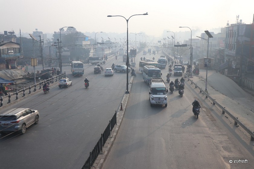 काठमाडौं उपत्यकामा प्रतिघण्टा ५० किलोमिटर भन्दा बढी गतिमा सवारीसाधन चलाउन नपाइने