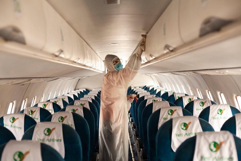 सङ्क्रमणरहित यात्राका लागि यती एयरलाइन्सको प्रयास, स्वास्थ्य मापदण्डमा कडाई