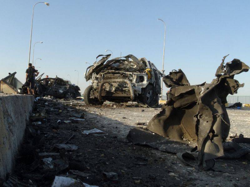 Suicide bomber kills 9 in western Iraq: officers