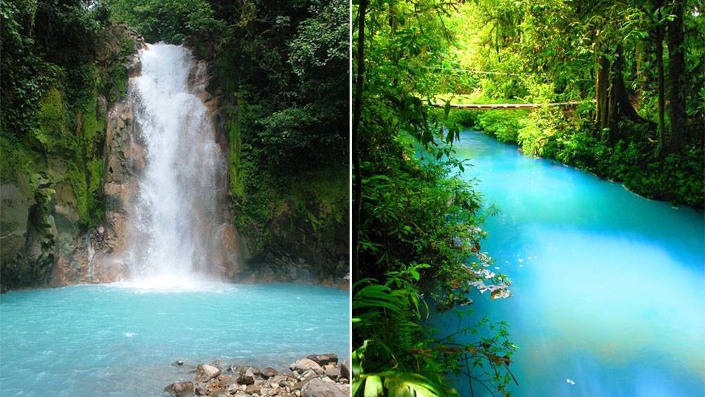 Costa Rica’s Turquoise River – A Natural Optical Illusion