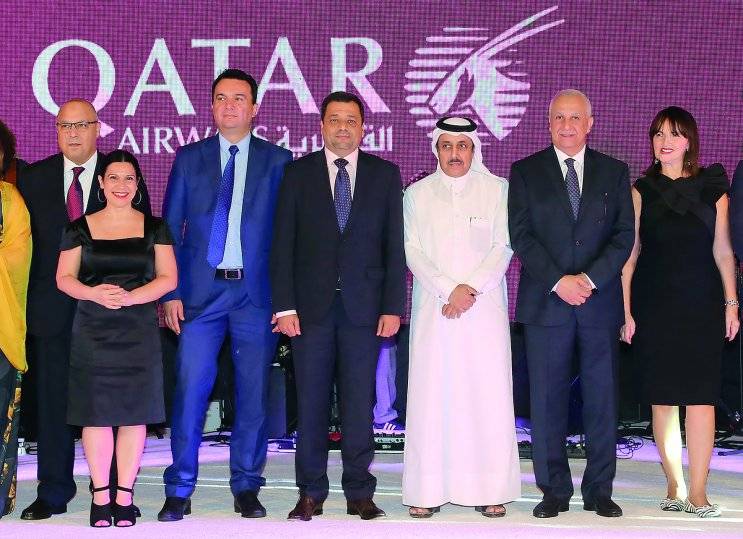 Qatar Airways Celebrates the Arrival of its Inaugural Flight To Skopje With a Press Conference and Gala Dinner