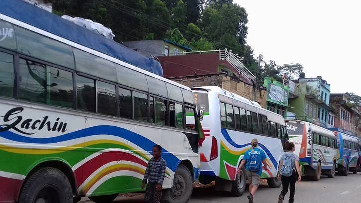 Multiple landslides block Pasang Lhamu highway