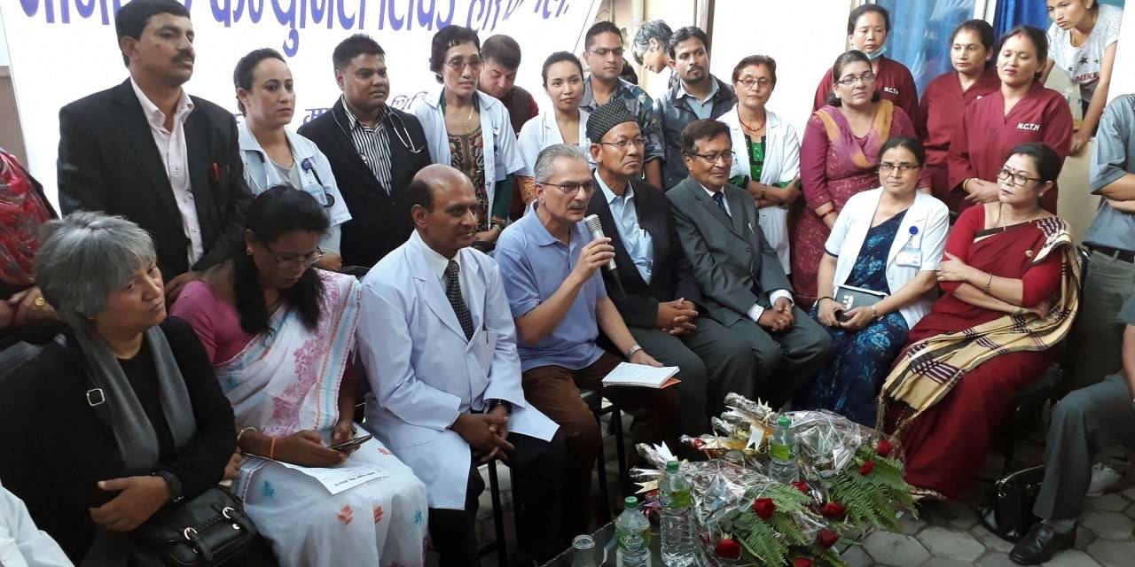 Dr Bhattarai discharged from hospital