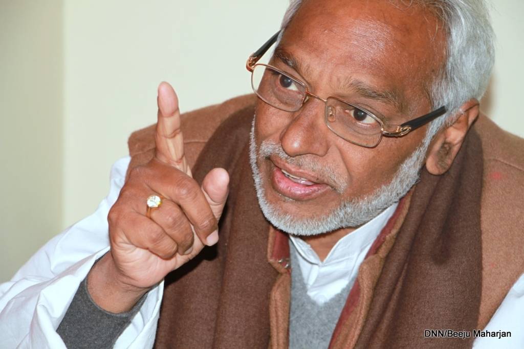 RJPN chair Mahato demands shelter for flood survivors