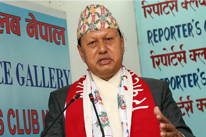 Communication Minister Basnet emphasizes ending political problems through elections