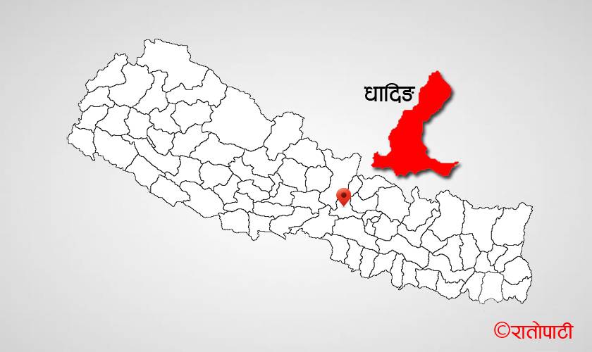 Toddler rescued from Dhading