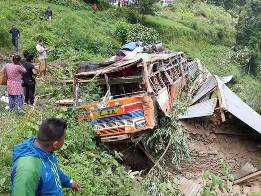 Nuwakot bus accident: death toll reaches seven