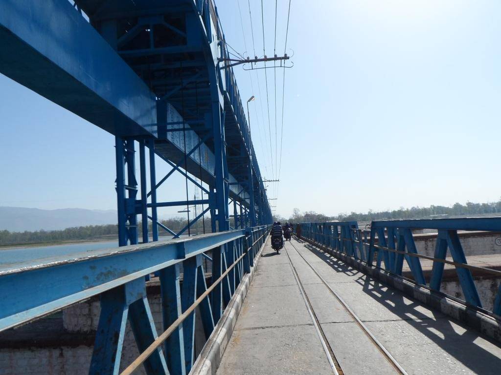 Transportation resumes on regular route after construction of Belly bridge