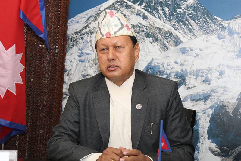 Commercial production of medicinal herbs necessary: Minister Basnet