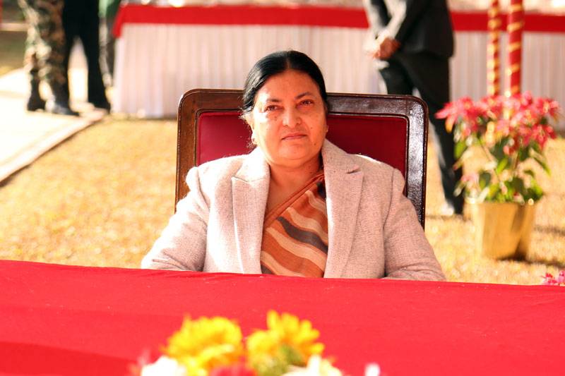 President Bhandari, Vice President Pun extend best wishes on Constitution Day