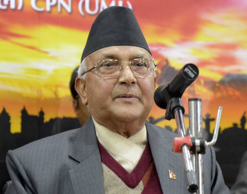 Constitution has shown path for country's prosperity: Chair Oli