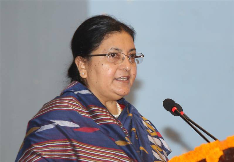 President Bhandari to offer Teeka to public on Bada Dashain