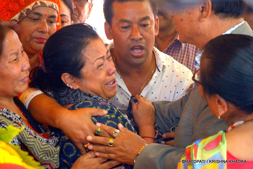 Family to receive dead body of Gauchan today ( Photo Feature)