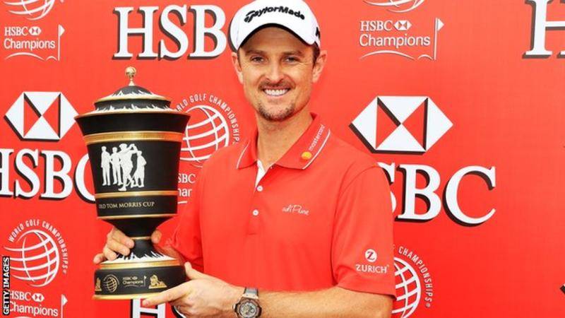 WGC Champions: Justin Rose wins in Shanghai as Dustin Johnson capitulates
